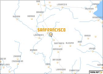 san francisco philippines map nonanet