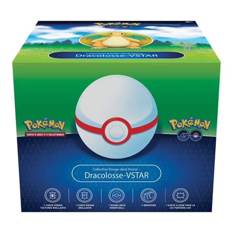 Cartes Pokémon Go où trouver en stock le coffret Dracolosse V STAR