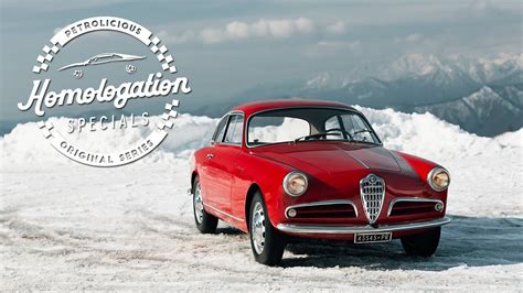 Homologation Specials Alfa Romeo Giulietta Sprint Veloce