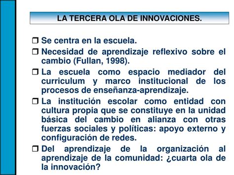 Ppt Investigación En Innovación Y Cambio Educativo Powerpoint