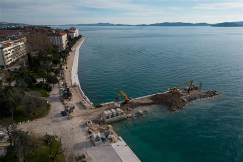 Zadarski Radovi Na Rivi Bit E Gotovi Prije Roka Od Branimira Do