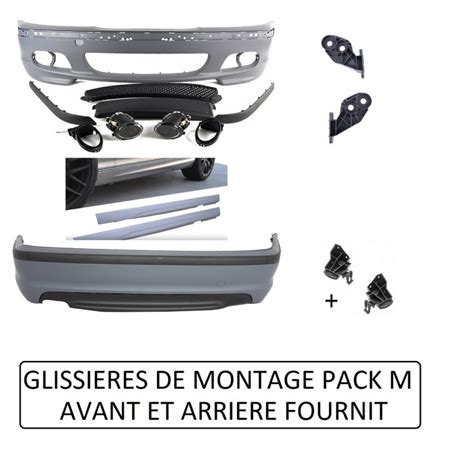 Kit Parechoc Pare Choc Avant Arriere Bas De Caisse Pack M Bmw Serie