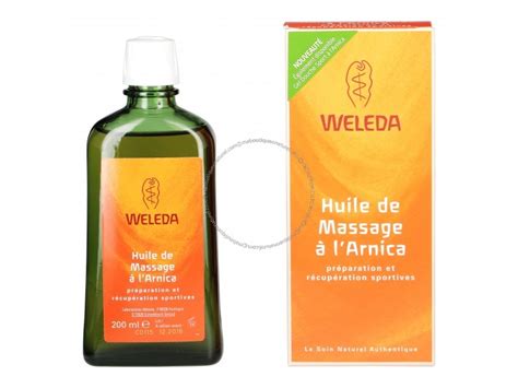 huile de massage a l arnica L équipement de puericulture