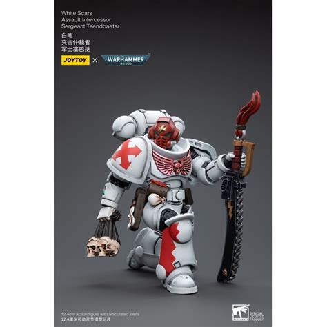 Joy Toy Warhammer 40 000 White Scars Assault Intercessor Sergeant