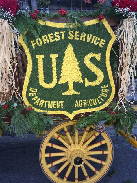 U S Forest Service Shield On Wagon Photo Shows A Green An Flickr