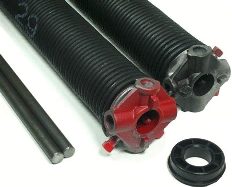 Door Garage Torsion Rods Winding With Bushing Nylon Center Length Spring 28 X 1 34 X 225