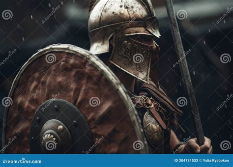 Spartan Legionary Wear Lorica Segmentata Armor Landing Page Template