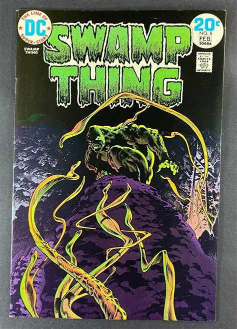 Swamp Thing 1972 8 VF 8 0 1st Appearance M Nagalah Bernie Wrightson