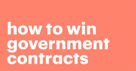 How To Win Government Contracts Tips And Guide From PandaDoc