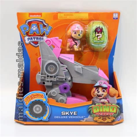 PAW PATROL SKYE Dino Rescue Deluxe Fahrzeug 20124743 NEU OVP Spin