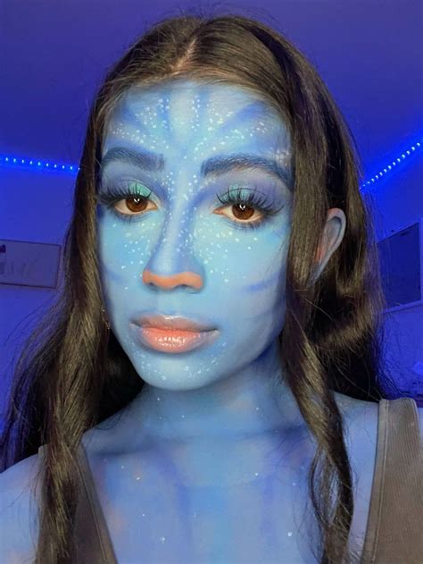 AVATAR MAKEUP | Avatar makeup, Halloween makeup, Avatar halloween