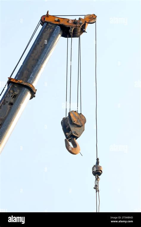 crane sling  construction sites stock photo alamy