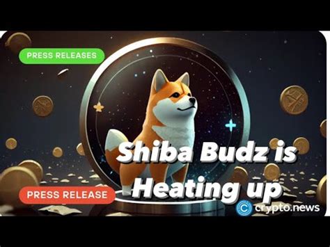 Shiba Budz Super Meme Hype For Bonk Rival CryptocurrencyShiba Budz