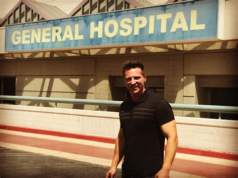 Hes Back Photo Of Steve Burton Back On The General Hospital Set Soap Opera News