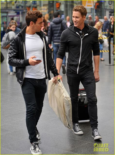 Tom Daley & Dustin Lance Black Emerge After Announcing Engagement ...