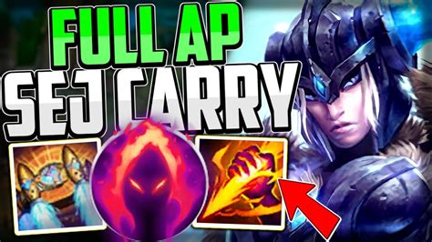 Full Ap Sejuani Carry Build Best Runes Jungle Route Ap Sejuani