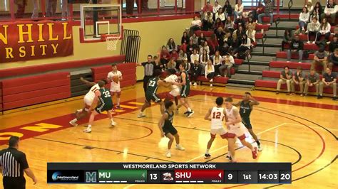 Mercyhurst At Seton Hill Men Basketball Westmorelandsports