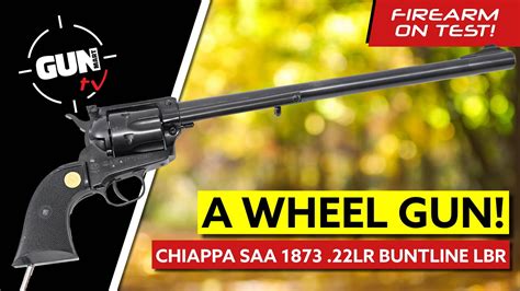 Chiappa SAA 1873 22LR Buntline Long Barrel Revolver YouTube