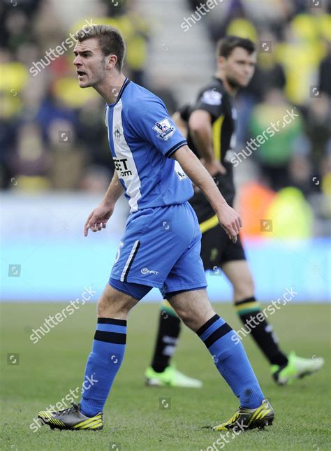 Callum Mcmanaman Wigan Athletic United Kingdom Editorial Stock Photo