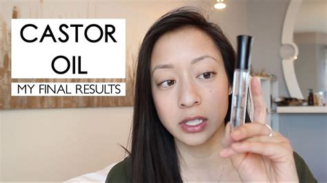 My Final Castor Oil Results Youtube