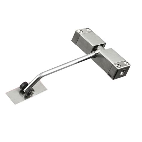 New Stainless Steel Spring Door Closer Adjustable Surface Mounted