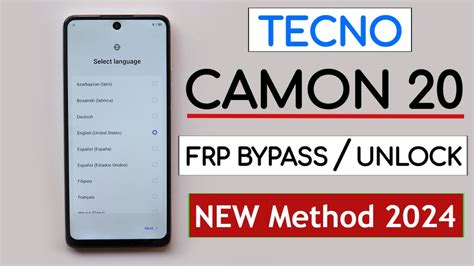 Tecno Camon Ck Frp Bypass Unlock Google Account Lock Android