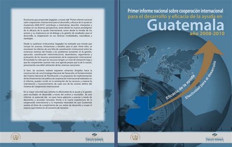 Primer Informe Nacional Sobre La Cooperaci N Internacional