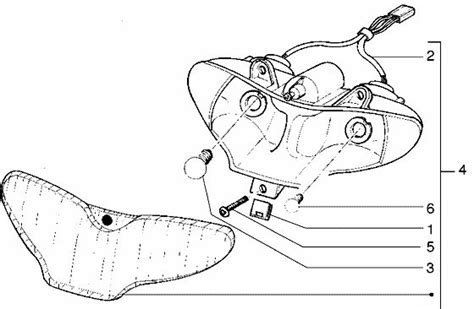 T46 Scheinwerfereinheit Elektrische Anlage Gilera Runner 50 ZAPC14