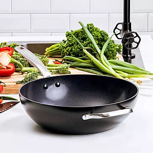 Point Virgule Wok Carbon Staal 30 Cm