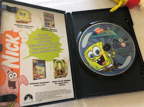 Atlantis Squarepants 📀 Dvd Cartoon Spongebob Nickelodeon 2007