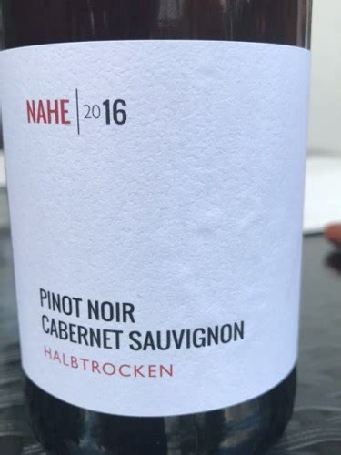 Pamona Pinot Noir Cabernet Sauvignon Halbtrocken Vivino US