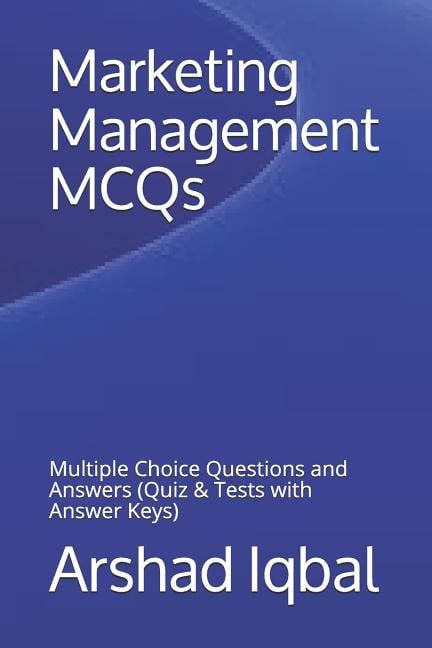 Marketing Management Mcqs Multiple Choice Questions And Answers Quiz