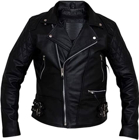 mens black quilted jacket