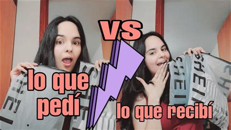 Lo Que Ped Vs Lo Que Recib Haul De Ropa Shein Youtube