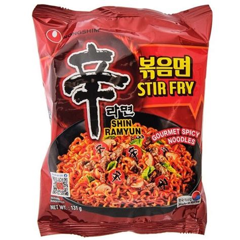 Jual Nongshim Shin Ramyun Stir Fry Spicy Noodle Mie Goreng Pedas Gr