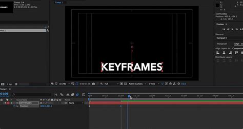 After Effects 101 Basic Keyframe Types