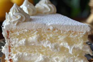 Italian Lemon Cream Cake – recipestasteful