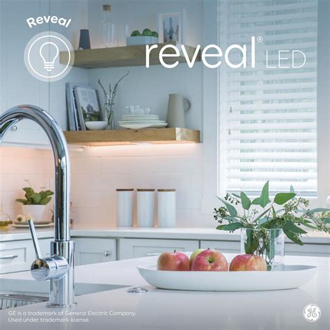 GE Reveal HD+ LED 60 Watt Replacement, Reveal, A19 General Purpose ...