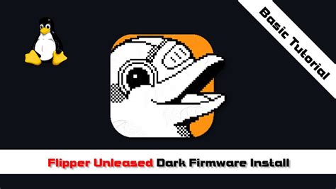 Flipper Zero Unleased Firmware Installation Dark Flipper YouTube