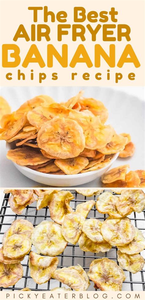 Healthy Air Fryer Banana Chips Recipe