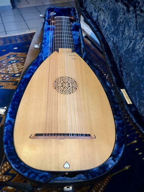 Baroque Lute By Andreas Von Holst Cuerdas Pulsadas