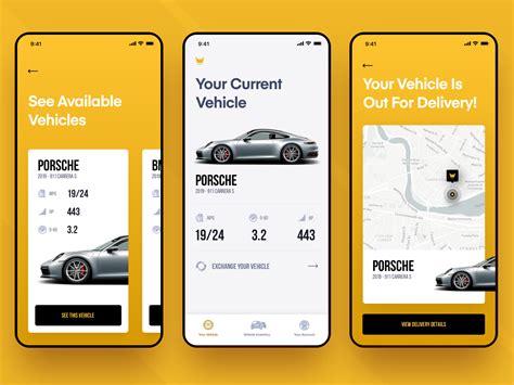 Eleanor Ios Car App Car App Web App Design App Design