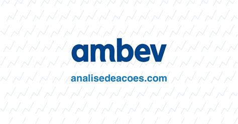 Abev A Es Ambev Cota O E Indicadores An Lise De A Es