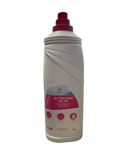 ALP PRO SANIZ Gel WC Détartrant Désodorisant PIN 750 ml Alpes