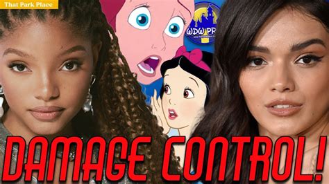 Disney Princess Damage Control Halle Bailey And Rachel Zegler Get New