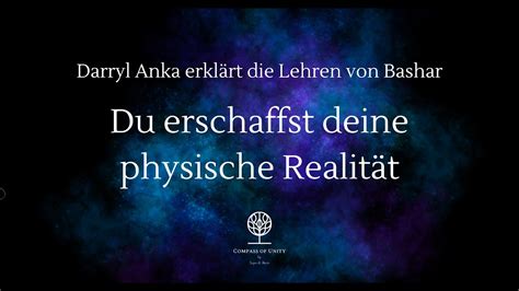 Du erschaffst deine physische Realität Darryl Anka mit deutschem