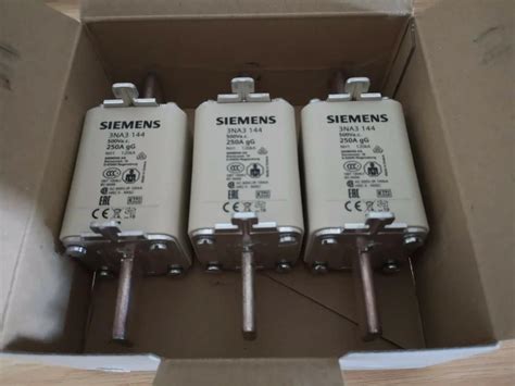 Pcs Box Siemens Na Na Nh Gg A V Fuse New Home