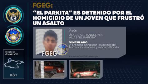 Es detenido ÁNGEL ALEJANDRO N alias El Parkita acusado de asesinar