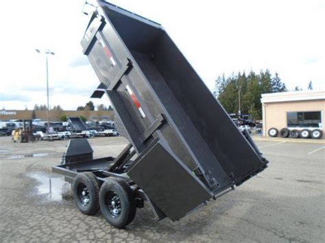 2024 Summit Cascade 6x12 14K Dump Trailer With Tarp Ramps Spreader