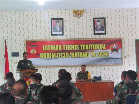 Jadikan Prajurit Profesional Melalui Latihan Teknis Teritorial Dalam